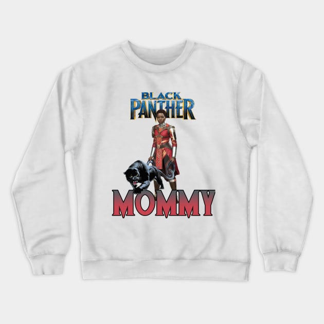 Mommy - Superhero Crewneck Sweatshirt by SusieTeeCreations